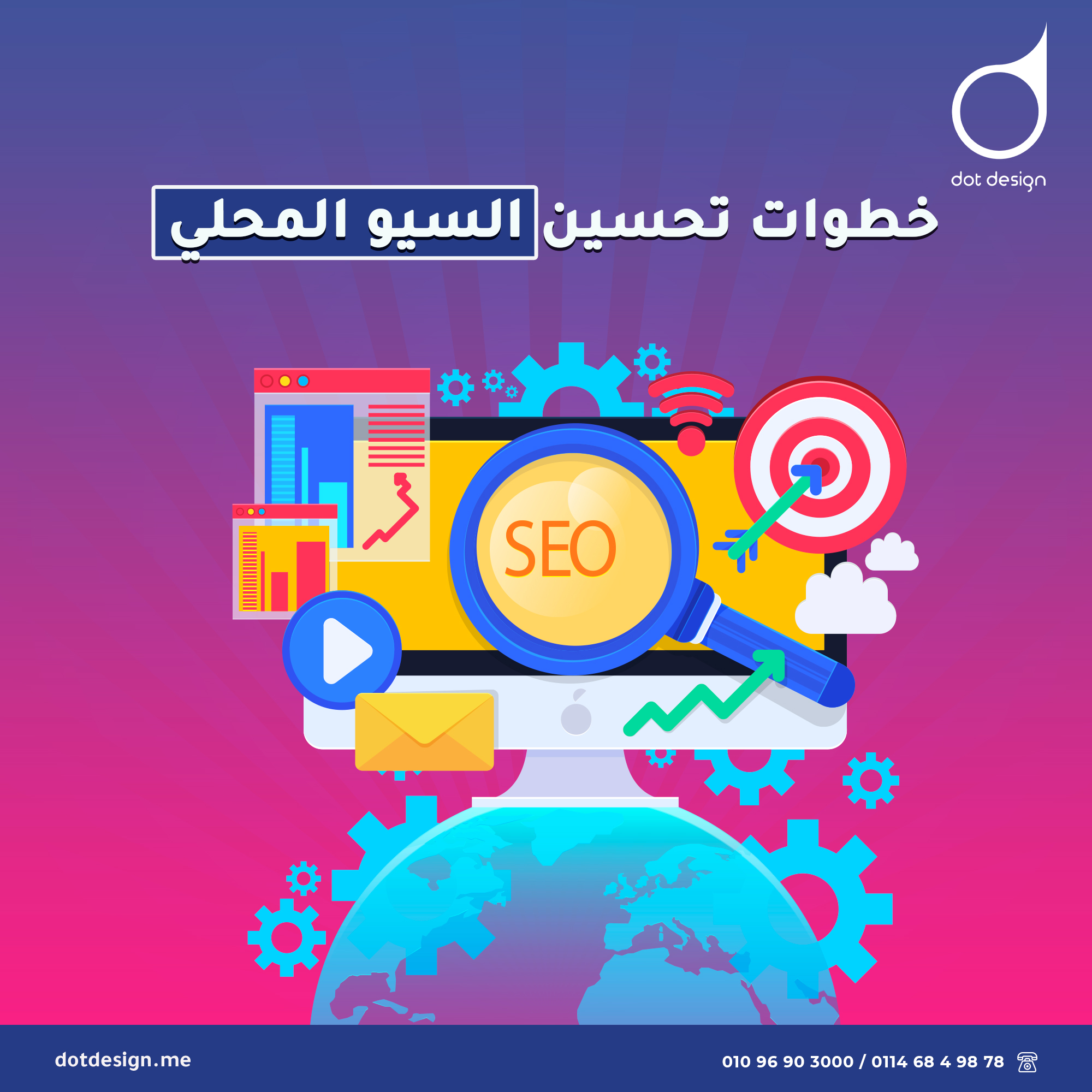 خطوات تحسين السيو المحلى خطوات تحسين السيو المحلى