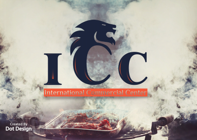 ازاى صممنا لوجو لشركة اغذية يعكس رؤية شركة ICC  ؟