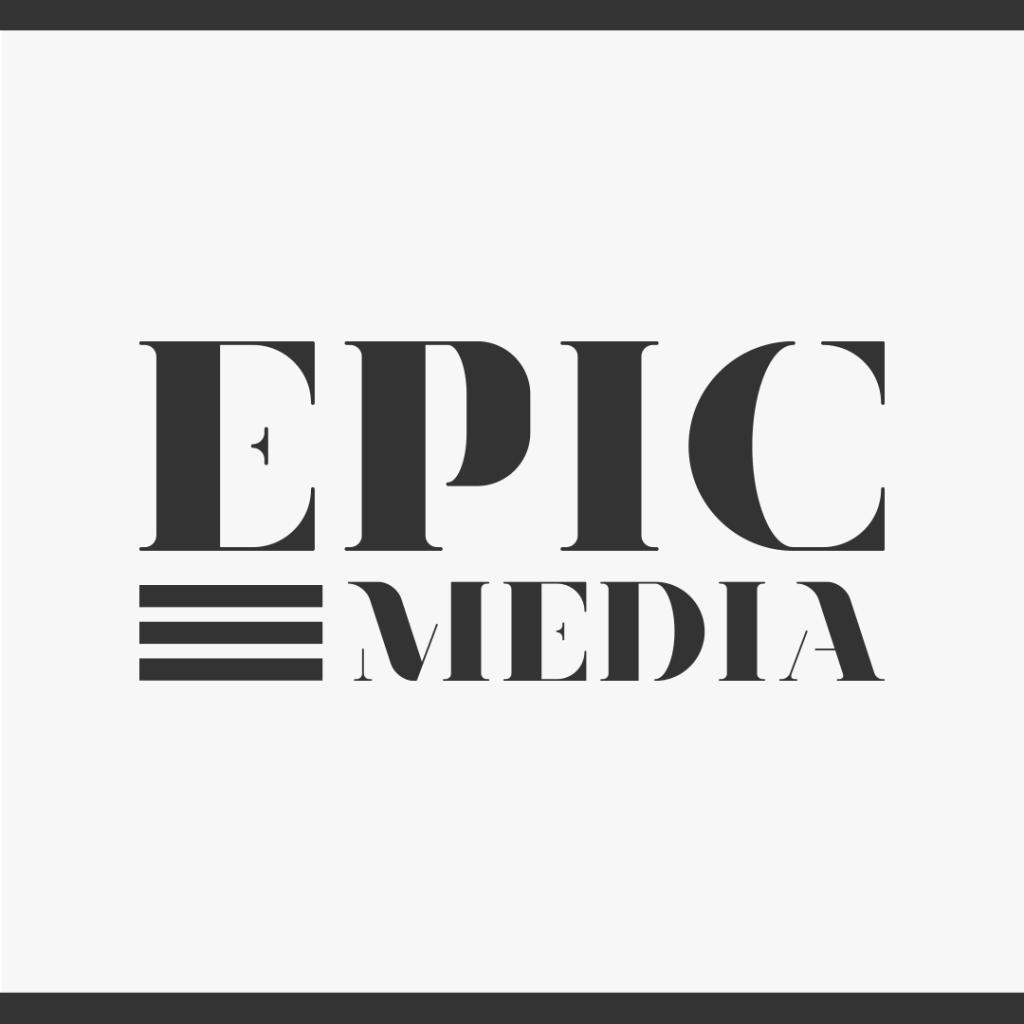 تصميم لوجو بسيط لشركة Epic للدعاية و الإعلان