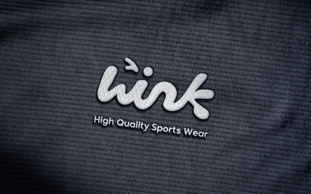 تصميم لوجو ملابس رياضية wink